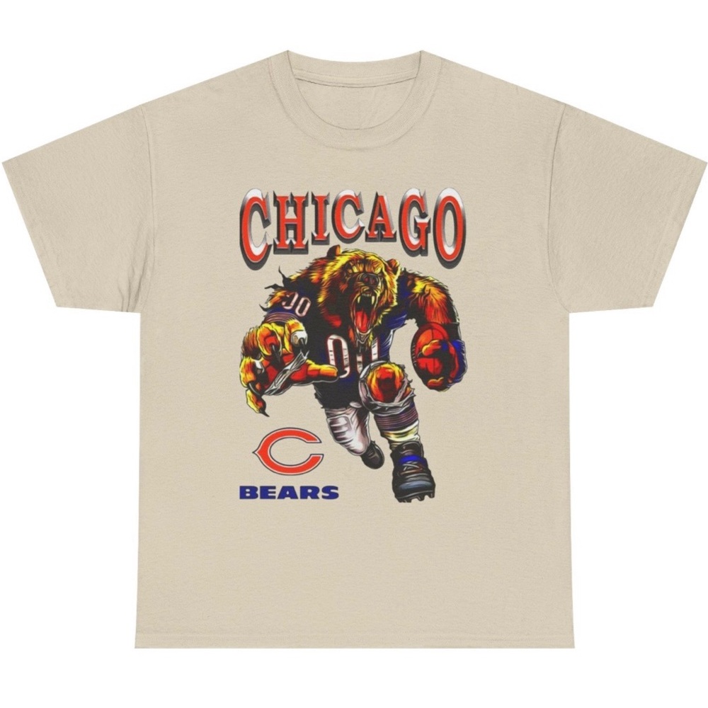 Chicago Bears Graphic T-Shirt - Cream